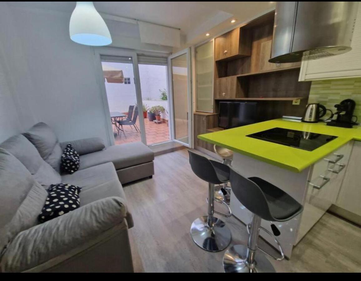 Apartamento Con Terraza Y Parking Хихон Номер фото
